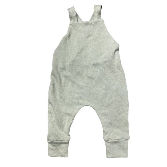 NEW Little Wedgies Sage Farmer Romper 6-12 months - Picture 1 of 7